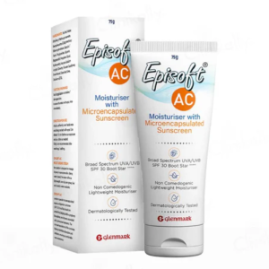 EPISOFT AC MOISTURISER WITH SUNSCREEN 75GM
