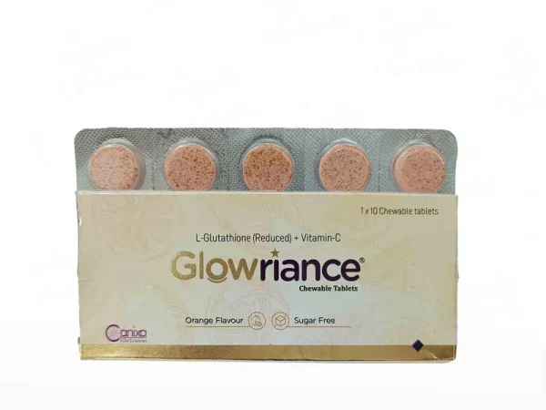 GLOWRIANCE CHEWABLE TABLETS 10 S
